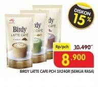 Promo Harga Birdy Latte Cafe All Variants 3 pcs - Superindo