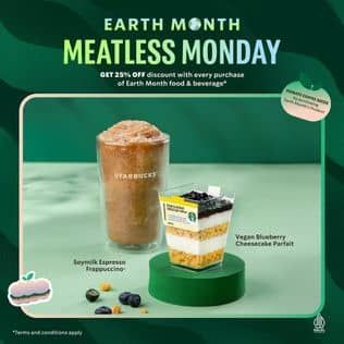Promo Harga Meatless Monday  - Starbucks