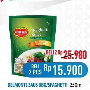 Promo Harga Del Monte Cooking Sauce Spaghetti, Barbeque 250 gr - Hypermart