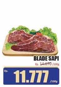 Promo Harga Daging Blade per 100 gr - Hari Hari