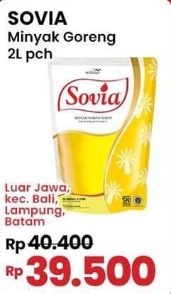 Promo Harga Sovia Minyak Goreng 2000 ml - Indomaret