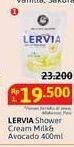 Promo Harga Lervia Shower Cream Milk, Avocado 400 ml - Alfamidi