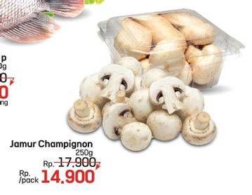 Promo Harga Jamur Champignon (Jamur Kancing) per 250 gr - LotteMart