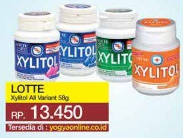 Promo Harga LOTTE XYLITOL Candy Gum All Variants 58 gr - Yogya