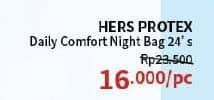 Promo Harga Hers Protex Comfort Night Wing 30cm 24 pcs - Guardian