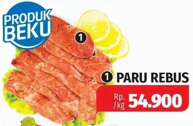 Promo Harga Paru Sapi Rebus  - Lotte Grosir