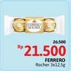 Promo Harga Ferrero Rocher Chocolate 200 gr - Alfamidi