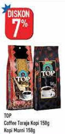 Promo Harga Top Coffee Kopi Toraja 158 gr - Hypermart