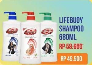 Promo Harga LIFEBUOY Shampoo 680 ml - Giant