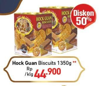 Promo Harga HOCK GUAN Biscuits 1350 gr - Carrefour