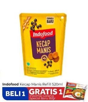 Promo Harga INDOFOOD Kecap Manis 520 ml - Carrefour