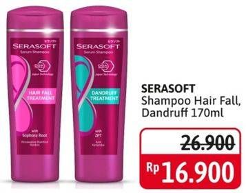 Promo Harga SERASOFT Shampoo Anti Dandruff, Hairfall Treatment 170 ml - Alfamidi