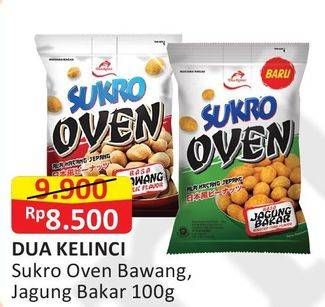 Promo Harga DUA KELINCI Kacang Sukro Bawang, Jagung Bakar 100 gr - Alfamart