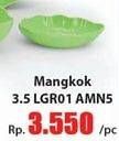 Promo Harga ONYX Peralatan Makan Melamin Leaf Series LGR01 AMN5  - Hari Hari