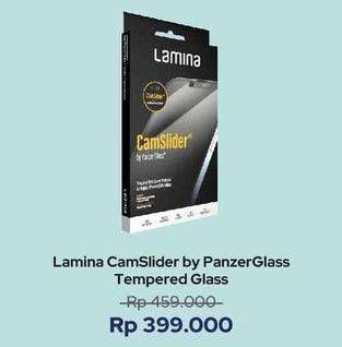Promo Harga LAMINA Tempered Glass Lamina CamSlider By PanzerGlass  - iBox