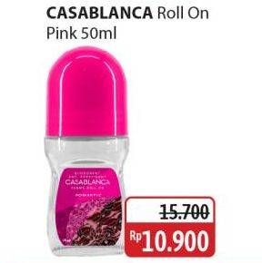 Promo Harga Casablanca Deodoran Roll On Wowen Romantic 50 ml - Alfamidi