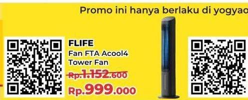 Promo Harga FLIFE Air Cooler 4 Liter FTA-ACOOL4  - Yogya