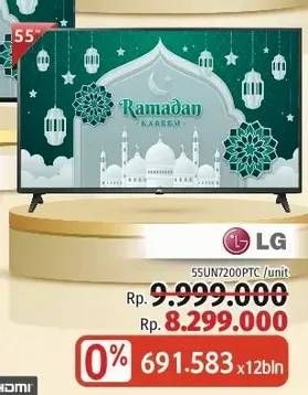 Promo Harga LG 55UN7300PTC | Smart UHD TV 55"  - LotteMart