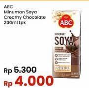 Promo Harga ABC Minuman Soya Creamy Chocolate 200 ml - Indomaret