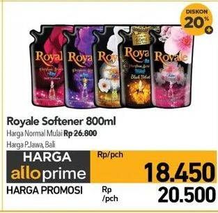 Promo Harga So Klin Royale Parfum Collection 800 ml - Carrefour
