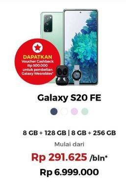 Promo Harga SAMSUNG Galaxy S20 FE  - Erafone