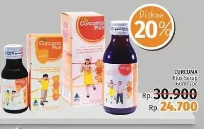 Promo Harga CURCUMA PLUS Suplemen Makanan 60 ml - LotteMart