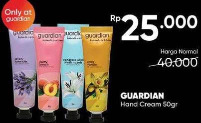 Promo Harga GUARDIAN Hand Cream 50 gr - Guardian