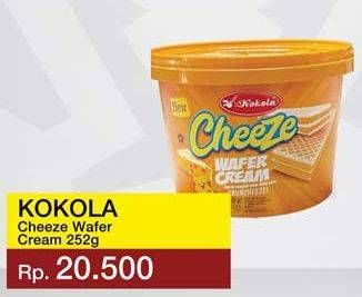 Promo Harga KOKOLA Wafer Cream 252 gr - Yogya