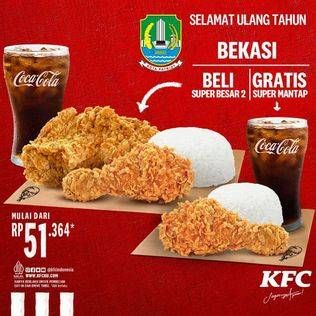 Promo Harga KFC Combo Super Besar 2  - KFC