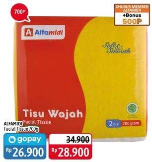 Promo Harga ALFAMIDI Facial Tissue 700 gr - Alfamidi