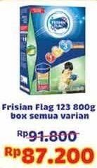 Promo Harga FRISIAN FLAG 123 Jelajah All Variants 800 gr - Indomaret