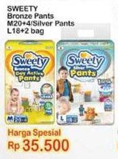 Promo Harga Sweety Silver Pants/ Bronze Pants  - Indomaret