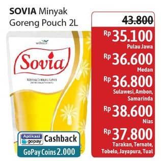 Promo Harga Sovia Minyak Goreng 2000 ml - Alfamidi