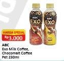 Promo Harga ABC Minuman Kopi Milk Coffee, Chocomalt 230 ml - Alfamart