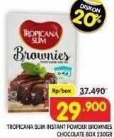 Promo Harga Tropicana Slim Brownies Chocolate 230 gr - Superindo