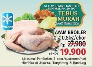 Promo Harga Ayam Broiler 800 gr - LotteMart