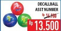Promo Harga DECALL Ball Number Number  - Hypermart
