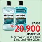 Listerine Mouthwash Antiseptic 250 ml Diskon 25%, Harga Promo Rp20.900, Harga Normal Rp27.900