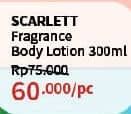 Promo Harga Scarlett Fragrance Brightening Body Lotion 300 ml - Guardian