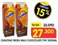 Promo Harga OVALTINE Fresh Milk Chcocolate 1000 ml - Superindo