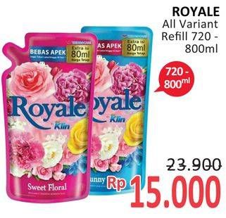 Promo Harga SO KLIN Royale Parfum Collection Sweet Floral, Sunny Day 800 ml - Alfamidi
