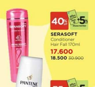 Promo Harga Serasoft Conditioner Hairfall Treatment 170 ml - Watsons
