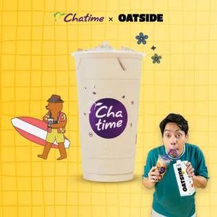 Promo Harga Chatime Chatime Milk Tea With Oat Milk  - Chatime