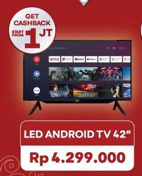 Promo Harga LG/Samsung/Sharp/Sony LED Android TV 42"  - Electronic City