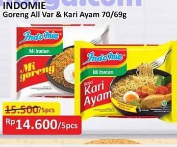 Promo Harga Indomie Mie Instant  - Alfamart