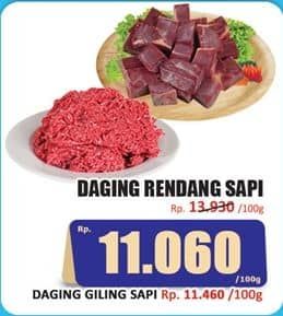 Promo Harga Daging Rendang Sapi per 100 gr - Hari Hari