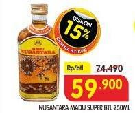 Promo Harga MADU NUSANTARA Madu Super 250 ml - Superindo