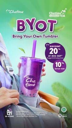 Promo Harga Chatime Milk Tea  - Chatime