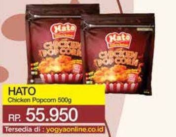 Promo Harga Hato Chicken Popcorn 500 gr - Yogya