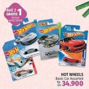 Promo Harga Hot Wheels Basic Car  - LotteMart